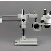 3.5X-90X Simul-Focal Trinocular Stereo Zoom Microscope On Dual Arm Boom 2