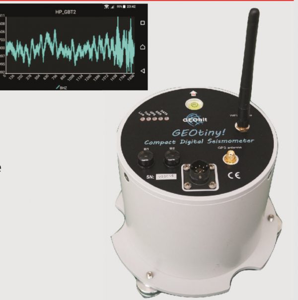 IE&S – Tiny 20 Digital Seismometer